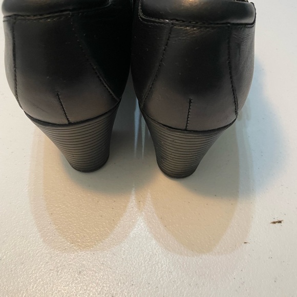 Clarks Bendables Maryjane Women's Black Double Strap Shoes Size 10W SB-V (Nov) - Picture 4 of 9